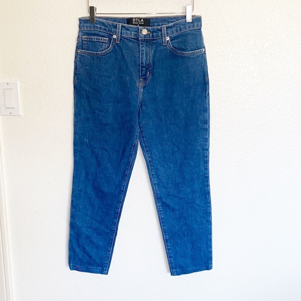 DTLA Brand Jeans Straight Leg Medium Wash Jeans